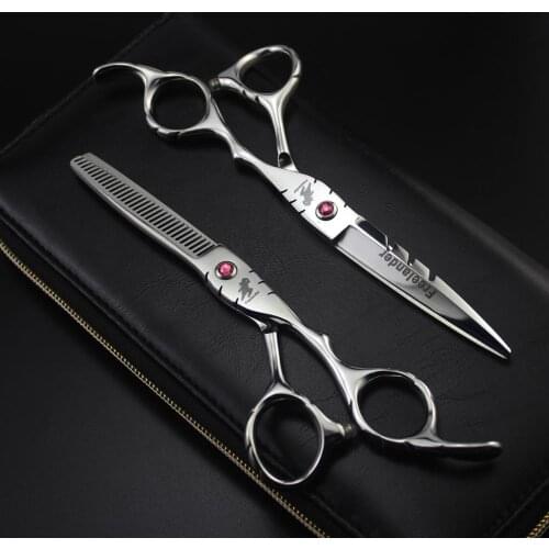 5.5"/6" quality 440C Professional Hairdressing Scissors Cutting Thinning Scissors Barber shears Blade Styling Tools