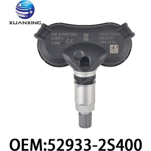 52933-2S400 Tire Pressure Sensor Monitoring System TPMS 315Mhz For (2013-2015 Hyundai) ix35 Kia Sportage 529332S410
