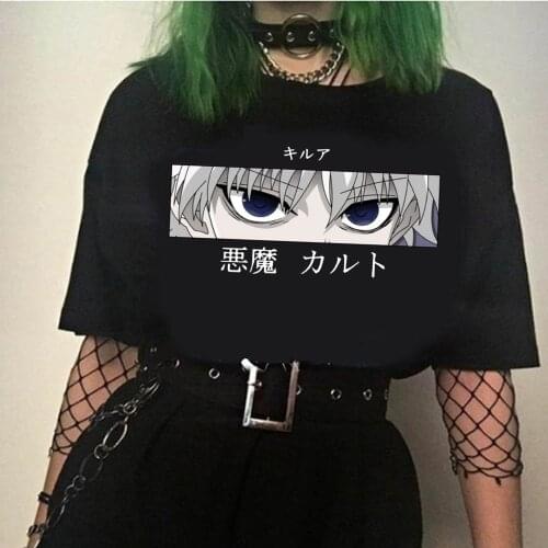 Hunter X Hunter T Shirt GON FREECSS Cosplay T-shirt Anime Kurapika T Shirt Fashion Killua Zoldyck Tees