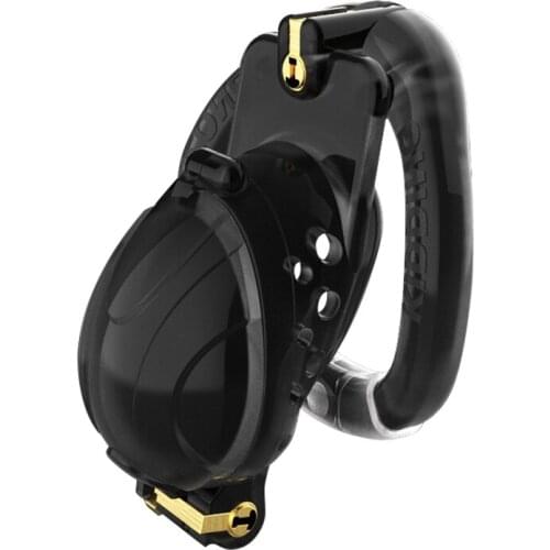 New Arrival Openable Ring Quick Disassemble Cap Flip Design-Male-Chastity Device Chastity-Device kit with Double Virginity Cock