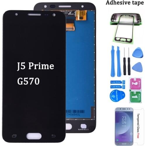 Original For 5.0" SAMSUNG J5 Prime LCD G570 G570F G570M Display Touch Screen For SAMSUNG GALAXY J5 Prime LCD Assembly