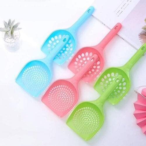 Plastic Cat Litter Scoop Kitty Litter Boxes Scooper Pet Sift Shovel Litter Cleaning Tool Pets Care Sand Waste Scooper Shovels