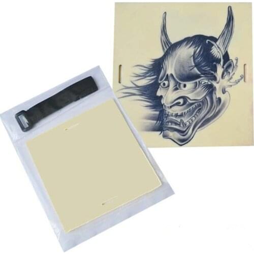 20x15cm Blank Tattoo Practice Skin Sheet For Permanent Makeup Eyebrow Lips Needle Machine Supply Hot Sale