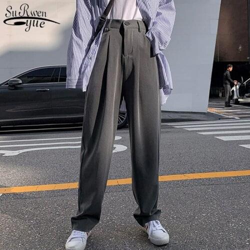 SURWENYUE Women's High Rise Pants