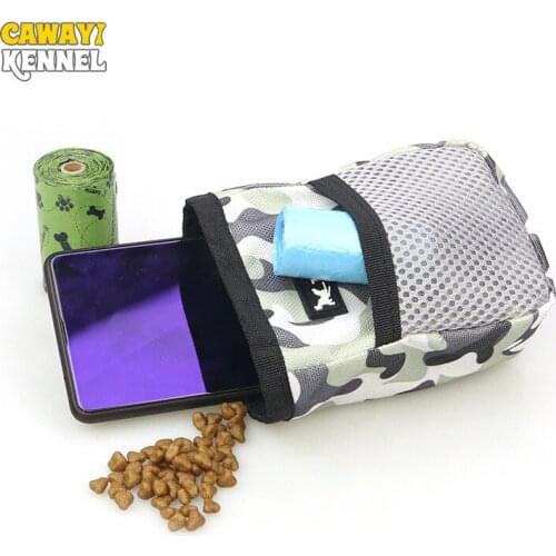 Outdoor Portable Training Pet Dog Snack Bag Pet Supplies Strong Wear Resistance Capacity Puppy Snack Reward Waist Bag D1978