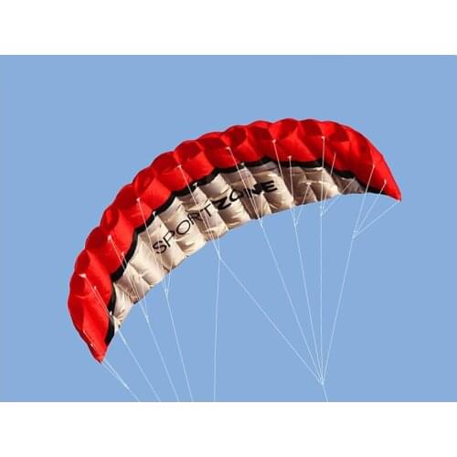 Fun!!!250CM Dual Line Parafoil Stunt Kite With Flying Tools Braid Sailing surf Rainbow Kite Outdoor Sports For gift toys