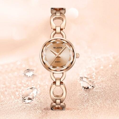 Ladies Watch Bracelet Steel Band Fashion Waterproof Strap Student Quartz Watch For Women