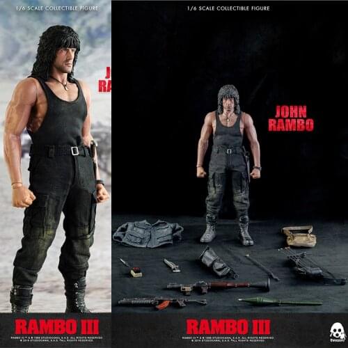 3A Threezero 3Z0169 1/6 The first drop of blood 3 John Rambo 12-inch movable doll in stock