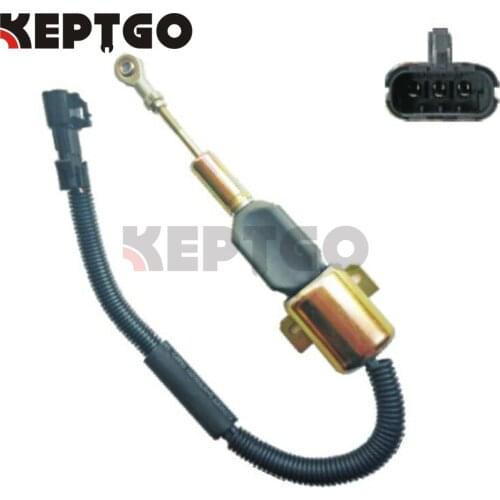 504017345 ES1751E-24V C94+ For Kobelco E215 Stop solenoid for Holland