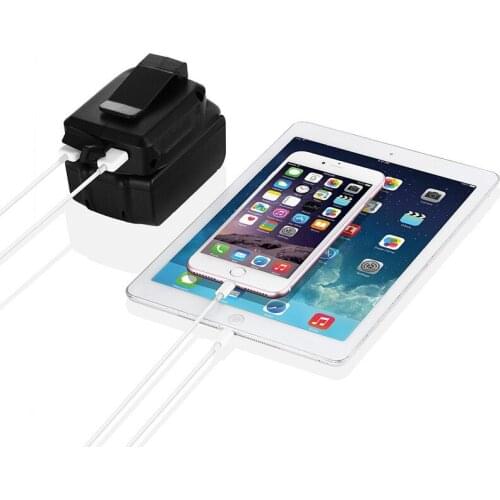 1PCS Power Tools battery converter adapter for Makita 14.4V 18V Li-ion batteries can use for charging your phone