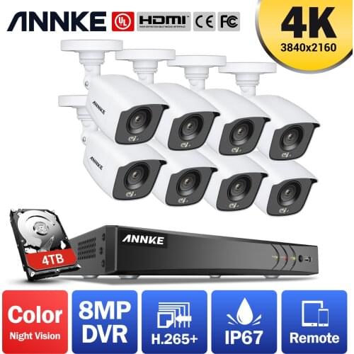 ANNKE CCTV Cameras WI-FI