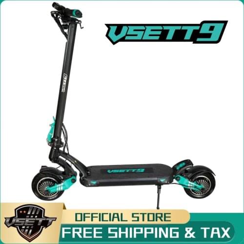 VSETT 9 Electric Scooter Upgraded ZERO 9 Pro Hoverboard Kick Scooter Foldable 8.5 Inch Original Z9 48V