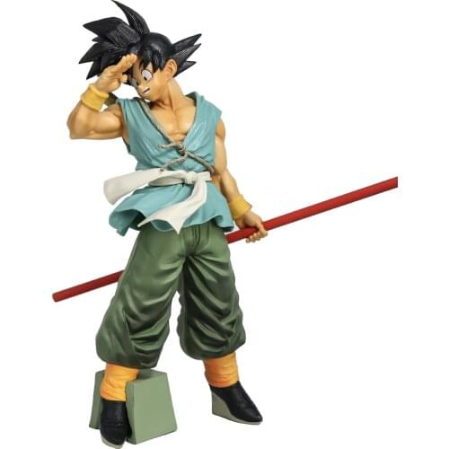 Dragon Ball Super Son Goku PVC Action Figure Master Stars Piece SMSP 10th Anniversary Dragon Ball Z Model Toys 30cm