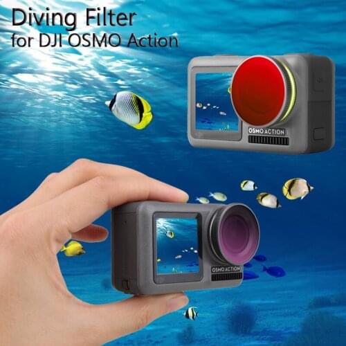Diving Filter CPL Polar Filter for DJI OSMO Action ND 4 8 16 32 UV Protect Lens Filter For OSMO Action Camera Lens Accessories