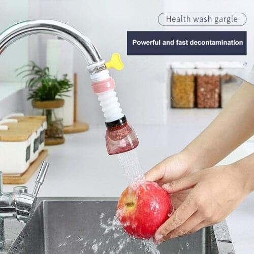 Faucet Nozzle Filter Anti Splash Water-Saving Device Head 360 Rotate Adapter Aerator Diffuser Kitchen Faucet Shower Bath Devices