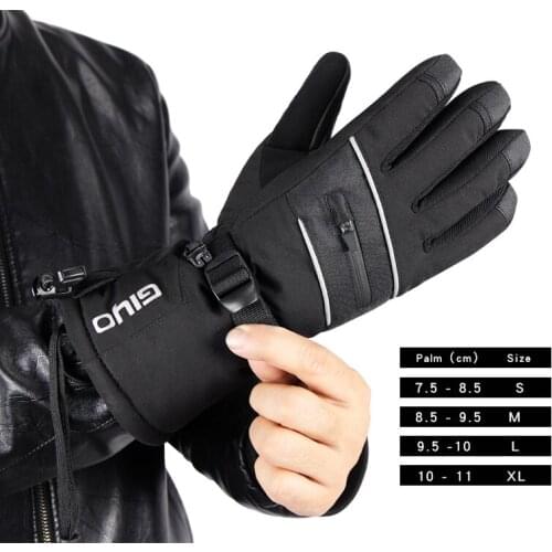 GIYO Winter Snowboard Ski Gloves Touch Screen Thermal Windproof Bicycle Glove Warm Autumn Motorcycle Waterproof Bike Gloves