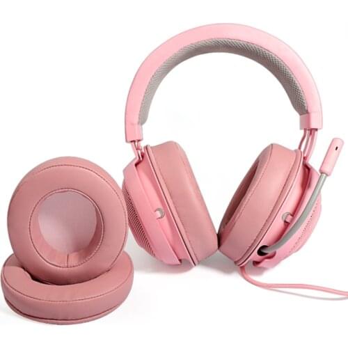 Leather Memory Foam Ear Cushion Cover Headband Pad for razer Kraken X Headset 1XCB