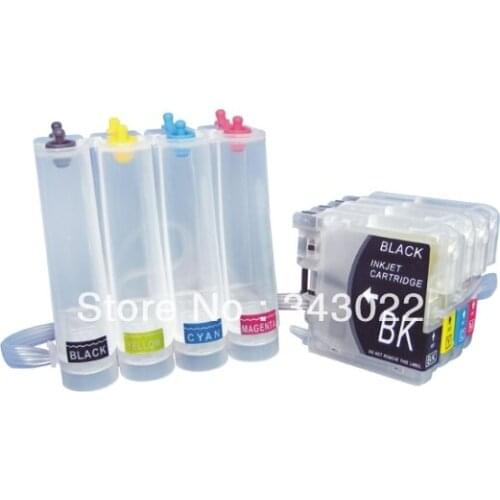 LC1100 LC 1100 39 60 975 LC39 LC60 LC975 LC985 CISS for Brother DCP-J125 J315W J515W mfc-j615w MFC-J265W J410 J415W J220 Printer