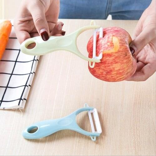 Multifunctional Fruit and Vegetable Peeler Kitchen Gadget Portable Safe and Non-toxic Ceramic Peeler Kitchen Accessories