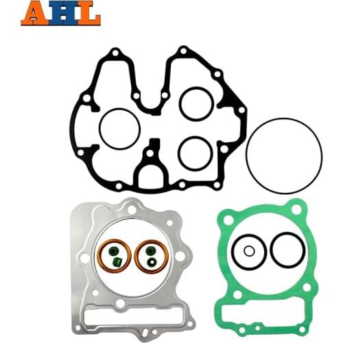 AHL Motorcycle Head Cylinder Gaskets Engine Starter Cover Gasket & Valve Oil Seal Kit For Honda XR400 1996-2004 replacement