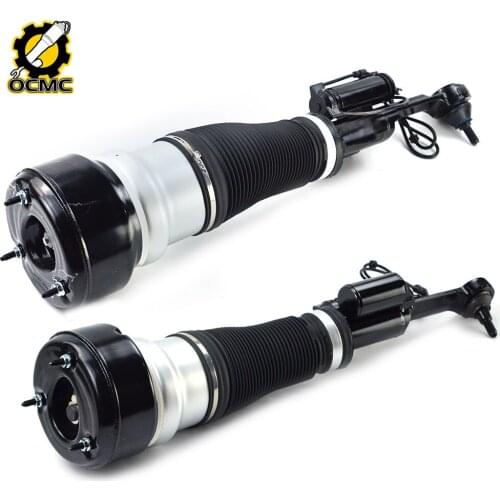 Pair Fit For Mercedes S-Class W221 4MATIC 2213200438 2213200538 Front Left & Right Air Suspension Shock Absorber