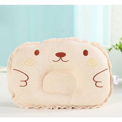 Newest Newborn Toddler Infant Baby Anti Roll Sleep Pillow Babies Positioner Prevent Flat Head Cushion Lovely Cute Pillows