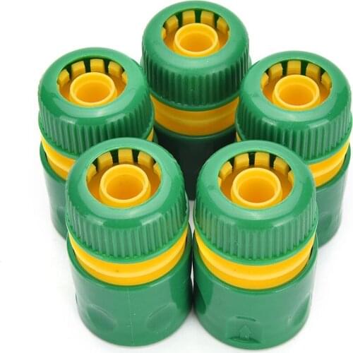 1PCS Quick Yellow Water Connector Adaptor green Hose Pipe Fitting Set 34mm 1/2" Garden Lawn Tap Water Pipe Connector new hot