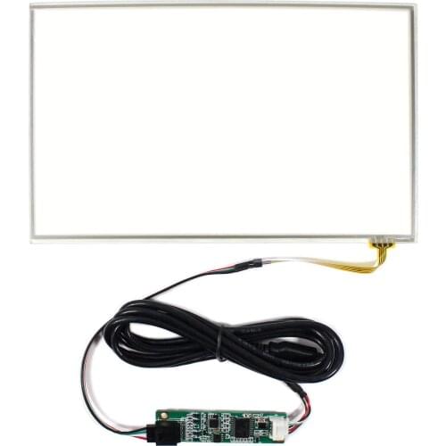 8.9inch Resistive Touch screen for 8.9inch 1024x600 LCD Panel USB Controller Card