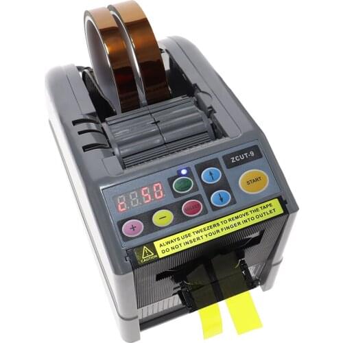 Automatic Tape Dispenser ZCUT-9 Efficient Microcomputer Intelligent large Auto Tape Cutter Tape Cutting Machine cut tape tools