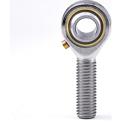 Free shipping Rod Ends bearing male thread POS 16mm to 30mm left hand Fish eye Threaded Spherical Bearing ball joint bearing