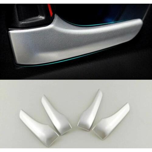 For Toyota RAV4 RAV 4 2016 2017 2018 ABS Matte Inner Door Handle Cover Door Catch Cover Trim Molding Surround Trim 4PCS