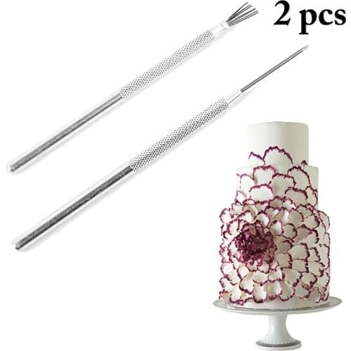Clay Needle Tools Portable DIY Ceramic Detail Tool With Wire Texture Tool DIY Baking Decor Tools Accessories Set For Cake Making