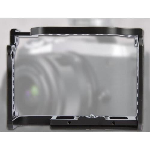 Camera Video Rig Firmly Fixed Precision CNC Maching Light Black Hood Cage for Canon for EOS R Aluminum Alloy Camera Cage