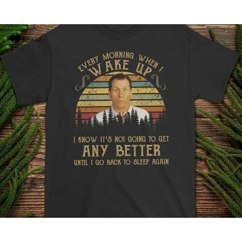 Every Morning When I Wake Up Married...With Children Ed O'Neill Vintage T-Shirt Tee Shirt