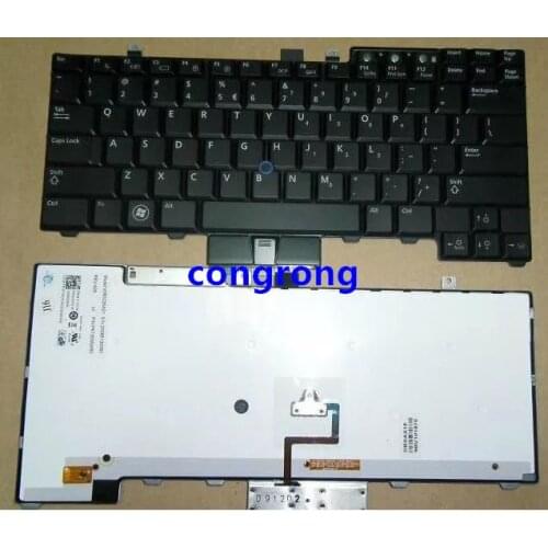 95% New US Replace laptop keyboard For Dell for Latitude E6400 E6410 E5500 E5510 E6500 E6510 M2400 M4400 Backlit