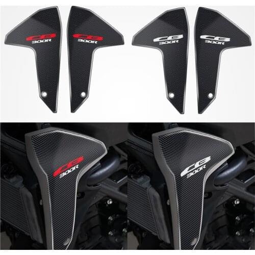 Kodaskin 3D Carbon Side Decals Tank Pad Gas Oil Sticker Motorcycles Decoration Accessories For Honda cb300r CB 300R CB 300 R