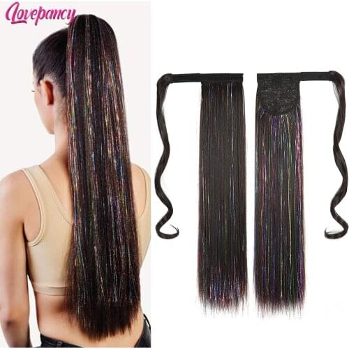 Накладные искусственные волосы Lovepancy China At AliExpress