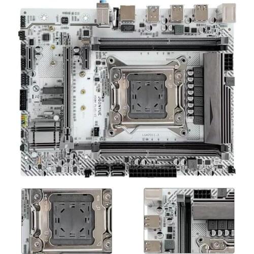 X99 Miner Motherboard LGA 2011-3 With Dual M.2 Support Four Channel DDR4 ECC/NON-ECC RAM E5 2678 V3 E5 2620 2650 V3 X99-K9