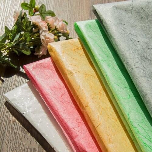 Mercerized Cotton Birthday Valentines Day Gift Paper Gift Wrapping Paper Book Paper Art Paper Flower Packaging