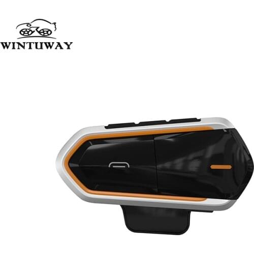 WINTUWAY Motorcycle Helmet Headset Wireless Easy Handsfree Bluetooth Motorcycle Helmet Operation Energy Saving Music