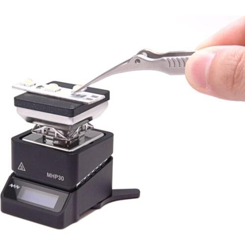 MHP30 Mini Hot Plate Preheater 30*30mm Heating Area Constant Temperature heating Table 300 degree Intelligent Heating Tool