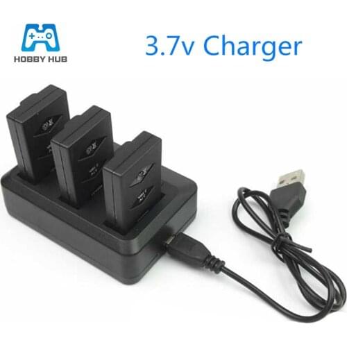 New Parallel USB 3 Port 3.7v battery charger for Adapter Charger for Parrot Mini Drones Rolling Spider Worldwide sale