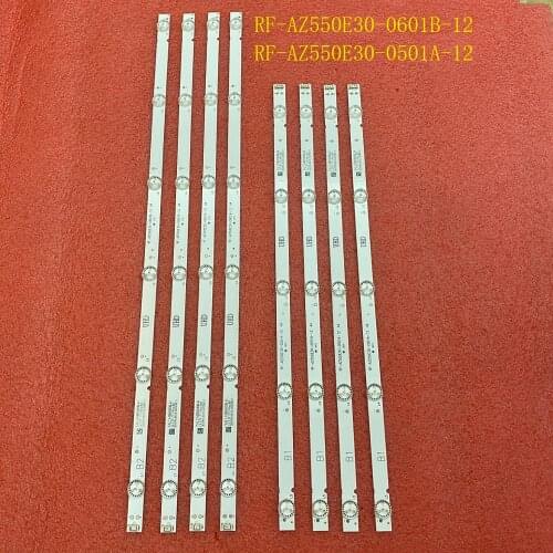 5set=40pcs LED Backlight Strip For Philco PTV55U21 LG 55UJ6300 55UJ6200 55UJ6000 55LJ620V 55UJ620 RF-AZ550E30-0601B-12 0501A A4