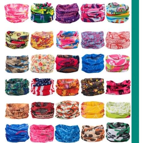 Outdoor seamless magic headband men and women cycling headscarf mask neckerchief cover windproof scarf