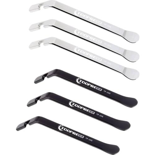TOOPRE 3Pcs Road Bike Tire Lever MTB Bicycle Tyre Spoon Remover Tool Stainless Steel Cycling Wheel Repair Tool