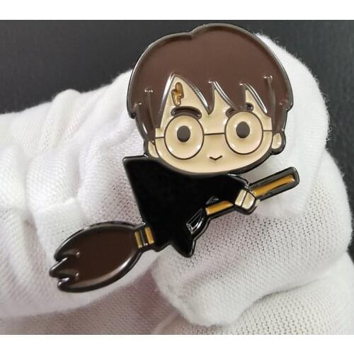 Magic Broom Enamel Pin Lets start our journey to look for a more beautiful life