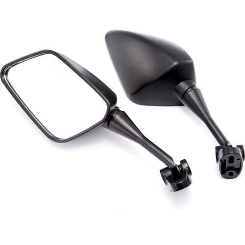 1 pair Motorcycle Accessories Black Rear View Mirror for HONDA VFR800 VFR 800 2002-2008 2007 2006 2005 800
