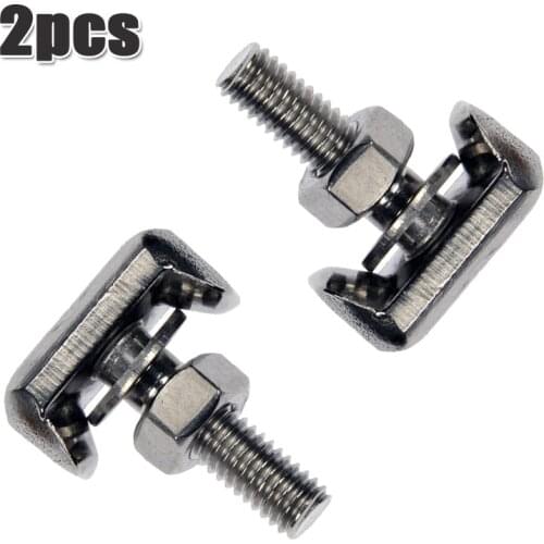 #19116852 2pcs #6X0915138 T-Bolts #64740 Stainless Steel Battery Replace
