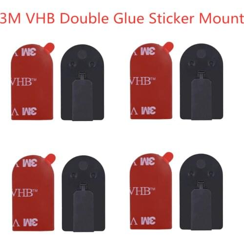 4PC x Original 3M VHB Double Glue Sticker Mount for Blueskysea B1W Car Dash Cam DVR Camera