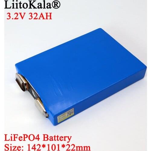 3.2V 32Ah battery pack LiFePO4 phosphate Large capacity 32000mAh Motorcycle Car motor batteries modification+Turn Nickel